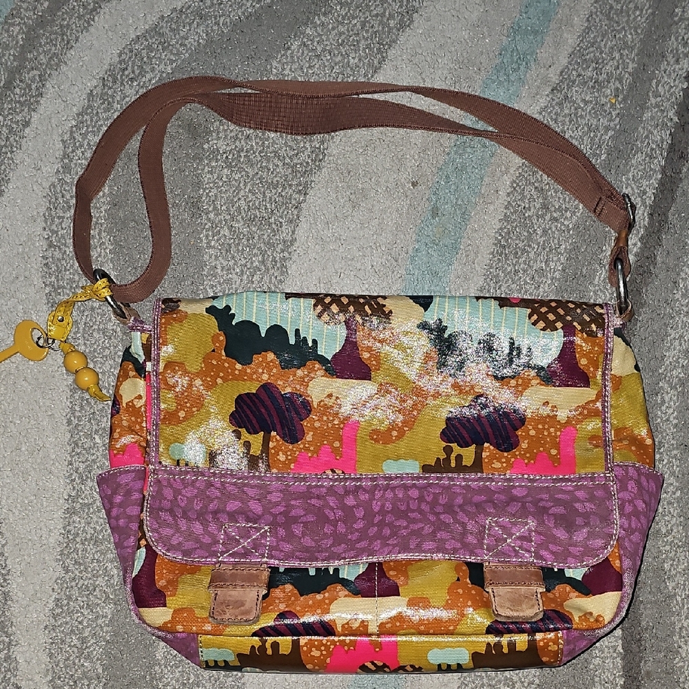 Fossil Key-Per Messenger Bag